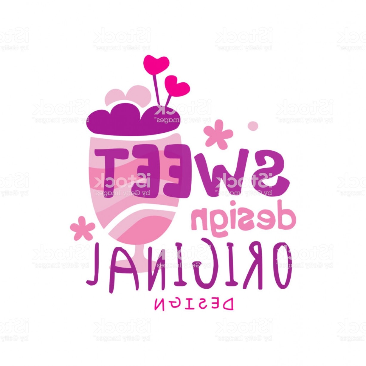 1228x1227 Sweet Icon Original Design Label For Confectionery Candy Shop