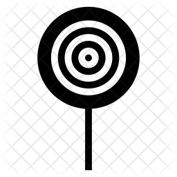 256x256 Sweet Icon Of Glyph Style