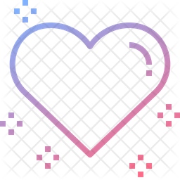 256x256 Sweetheart Icon Of Gradient Style