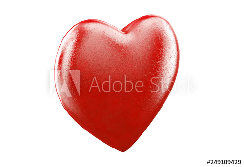 500x343 Heart Shapes Red Hearts I Love You Abstract Composition