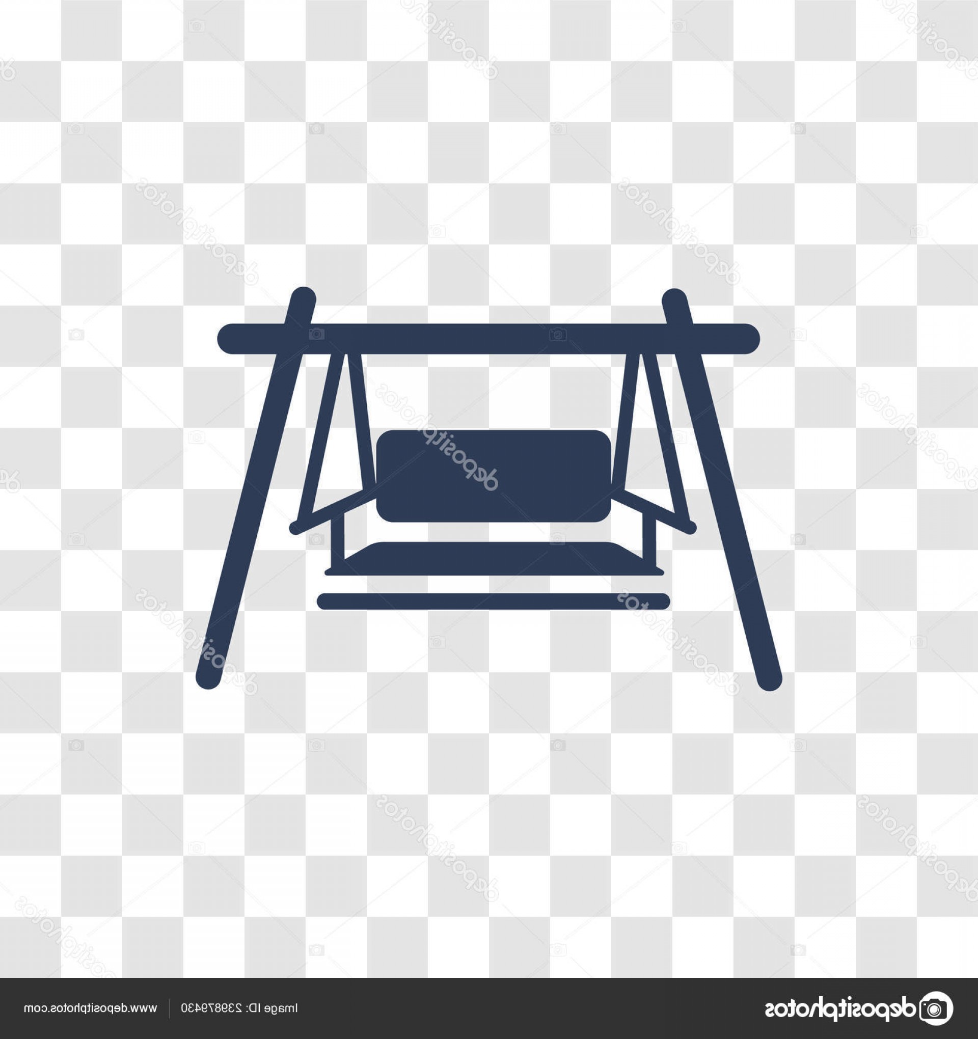 1920x2040 Stock Illustration Porch Swing Icon Trendy Porch Studiogrfx