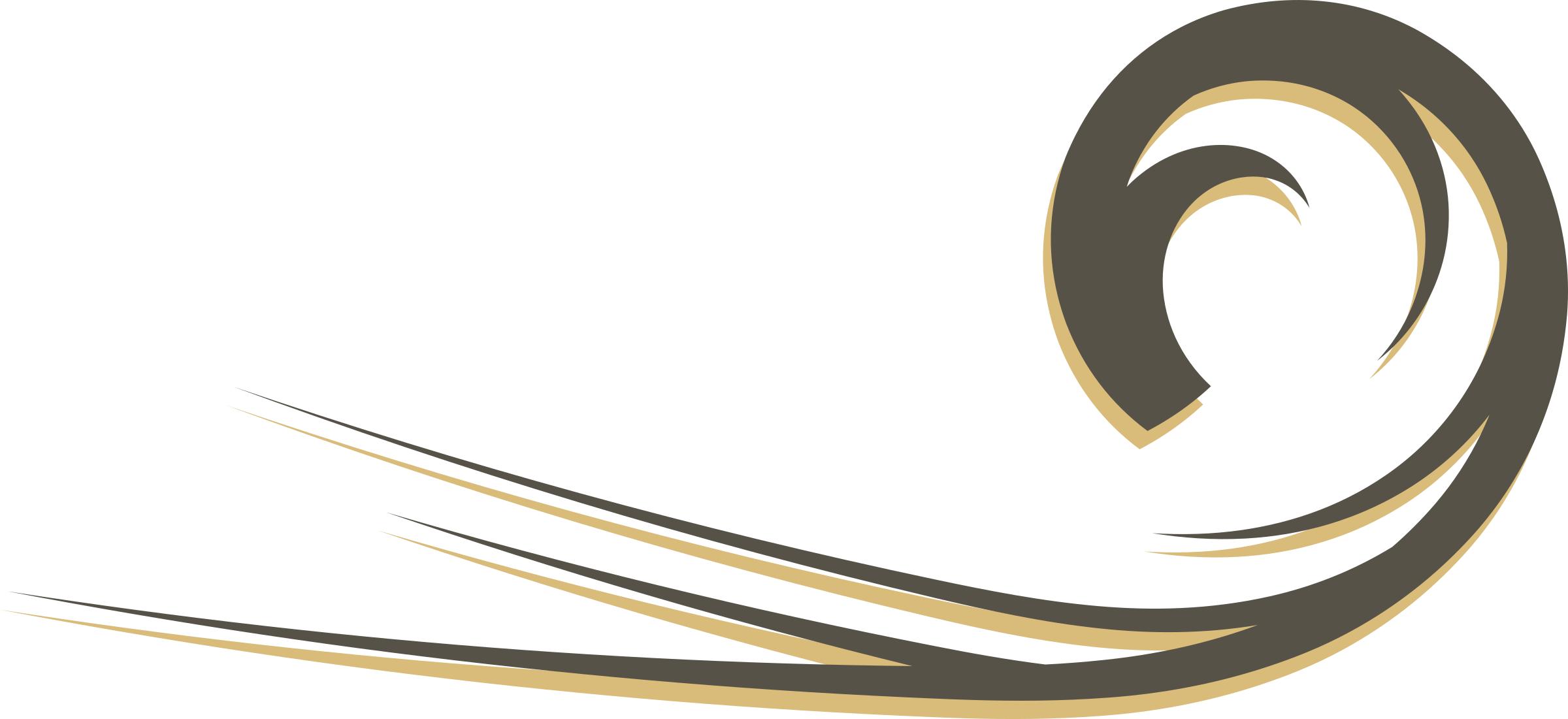 2400x1101 Brownish Swirl Icons Png