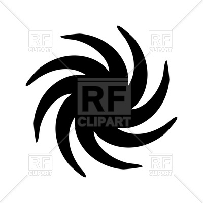 400x400 Black Whirlpool Or Swirl Icon Vector Image Of Icons And Emblems