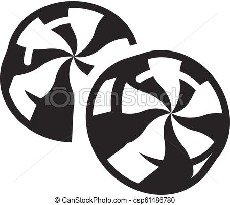 450x402 Candy Swirl Icon, Simple Style Candy Swirl Icon Simple