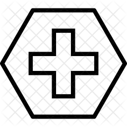 256x256 Swiss Flag Icon Of Line Style