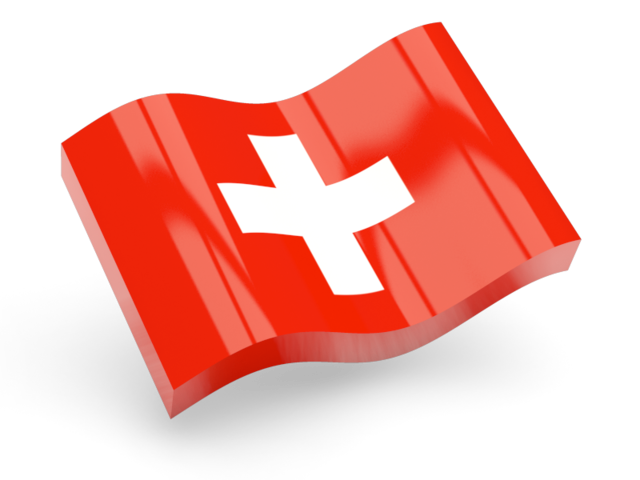 640x480 Glossy Wave Icon Illustration Of Flag Of Switzerland