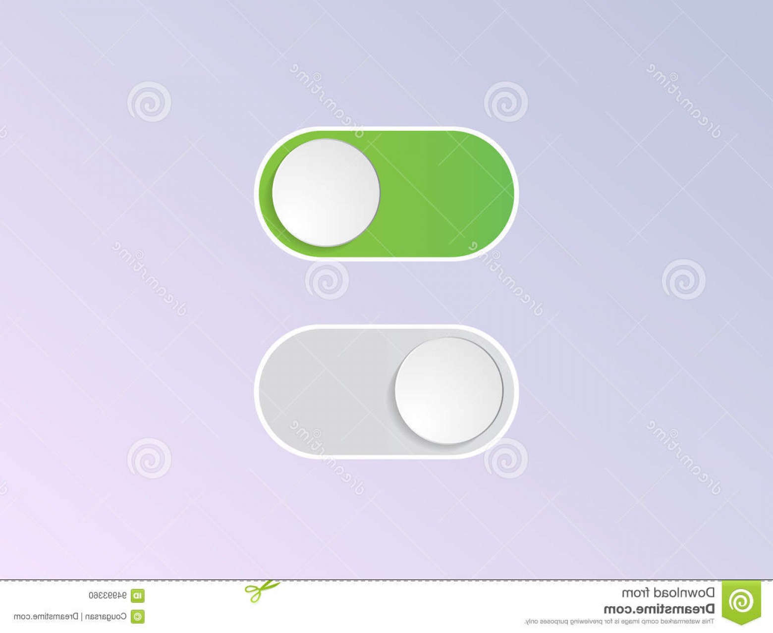 1560x1278 Stock Illustration Vector Flat Icon Off Toggle Switch Button