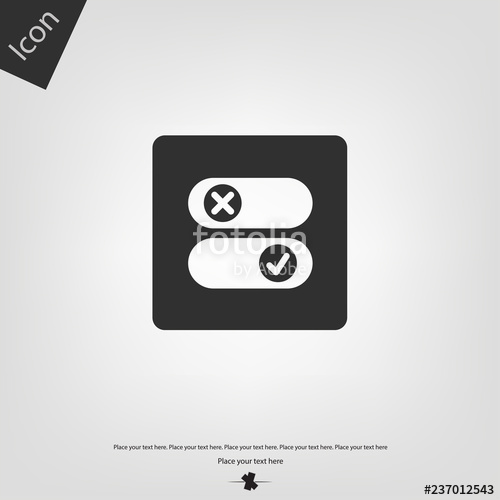500x500 Switch Button Icon Stock Image And Royalty Free Vector