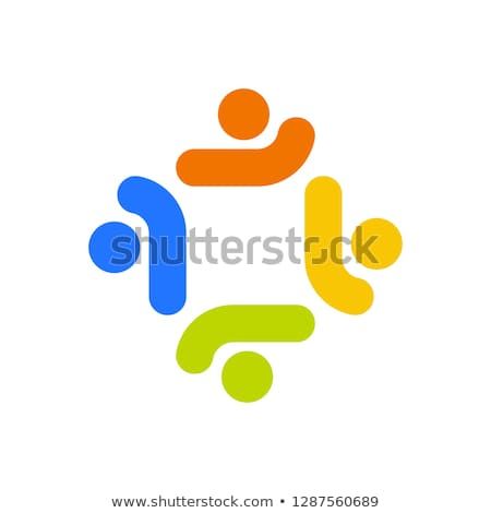 450x470 Swoosh People Icon Teamwork Logo Community Symbol