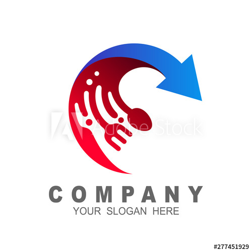 500x500 Restaurant Logo And Arrow Design Illustration, Swoosh Icon, Spoon