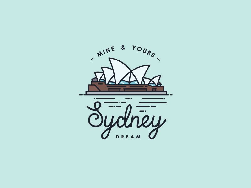 800x600 Sydney Opera House Graphic And Branding Logo Design