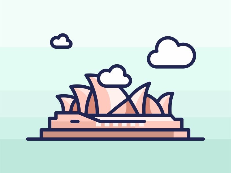 800x600 Sydney Opera House Illustration House Illustration, Line