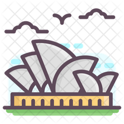 Sydney Opera House Icon at Vectorified.com | Collection of Sydney Opera ...