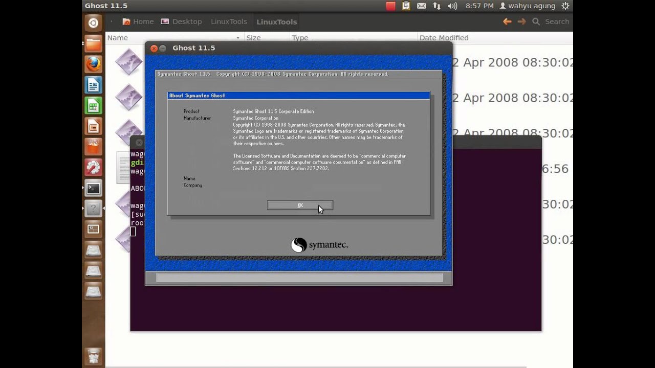 1280x720 Symantec Ghost Linux Tools