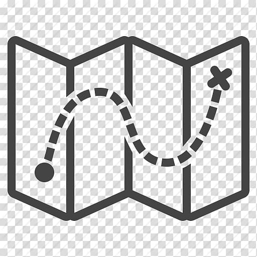 512x512 Gray Map Art, Computer Icons The Noun Project Map Iconfinder, Road
