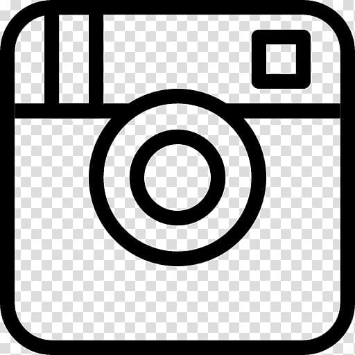 512x512 Black Camera Outline Icon, Instagram Transparent Background