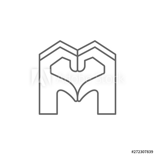 500x500 Sympathy Hands Friendship Outline Icon Elements Of Friendship