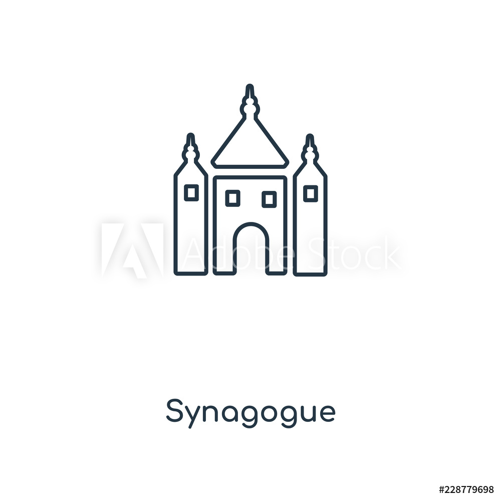 1000x1000 Photo Art Print Synagogue Icon Vector Europosters