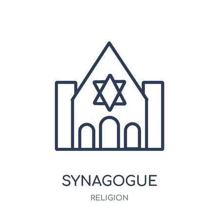 450x450 Synagogue Icon Synagogue Linear Symbol Design From Religion