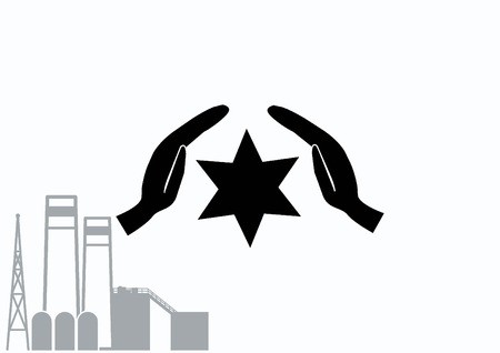 450x318 Vector Of Star Of David Jewish Synagogue