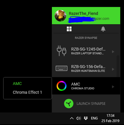Synapse Feature Request Razer Synapse Taskbar Icon Menu Tray 425x428 Synapse Feature Request Razer Synapse Taskbar Icon Menu Tray