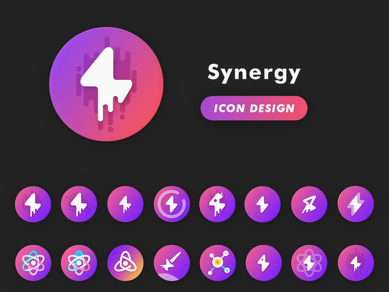 800x600 Synergy Icon Design Progress