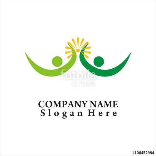 500x500 The Synergy Icon Logo Template Stock Image And Royalty Free