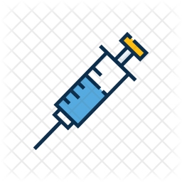 256x256 Pet Vaccine Injection Syringe Icon Of Colored Outline Style