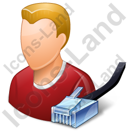 256x256 System Administrator Male Light Icon, Pngico Icons