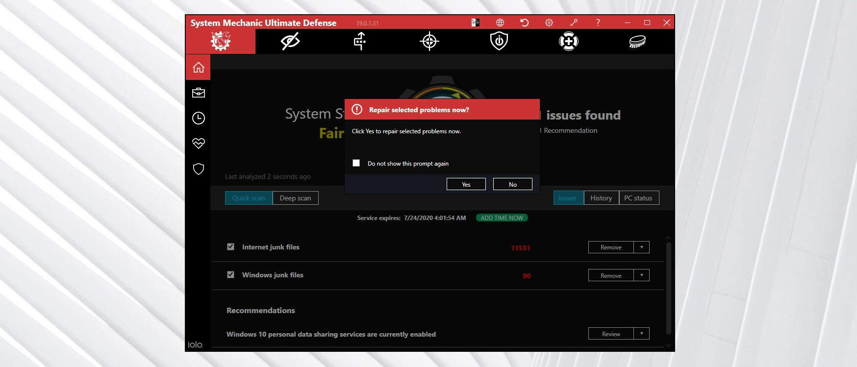 Iolo System Mechanic Ultimate Defense Review Techradar 1748x749 Iolo System Mechanic Ultimate Defense Review Techradar