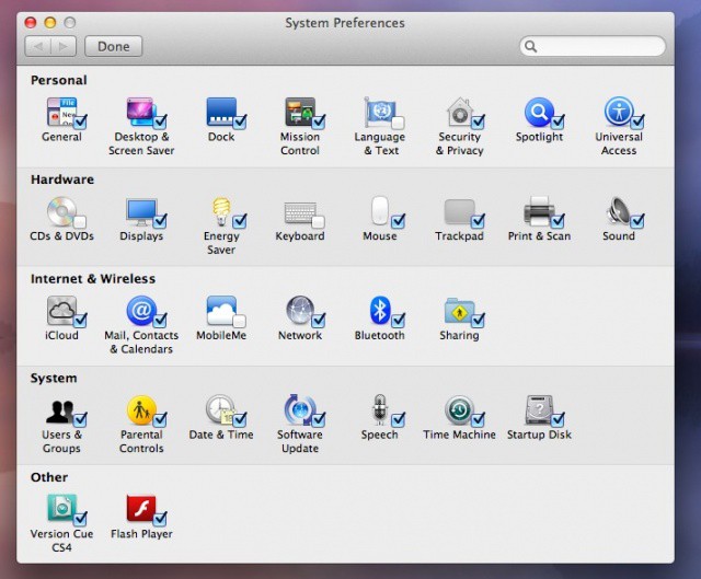Hide Unwanted System Preference Icons 640x529 Hide Unwanted System Preference Icons