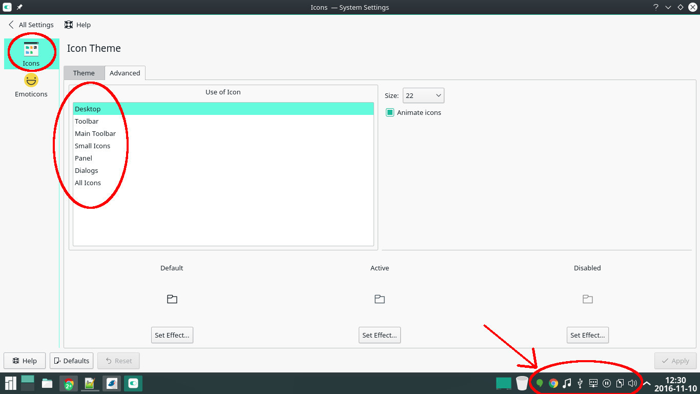1366x768 Increase The Size Of Tray Icons