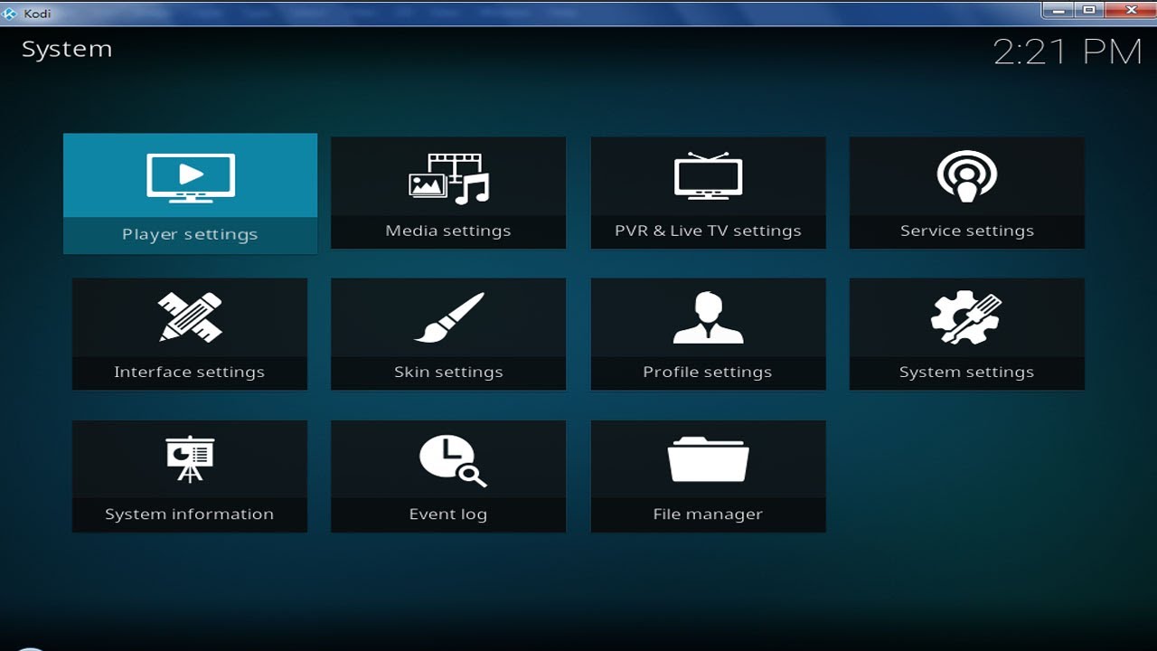 1280x720 How To Configure Kodi System Settings With Krypton Interface