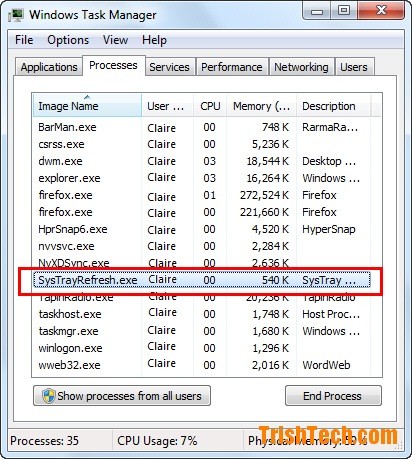 Cleanup Icons From System Tray With Systray Refresh 412x459 Cleanup Icons From System Tray With Systray Refresh