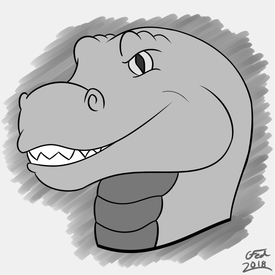 900x900 T Rex Icon