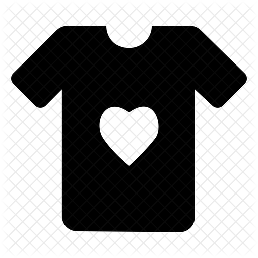T Shirt Icon Of Glyph Style 512x512 T Shirt Icon Of Glyph Style