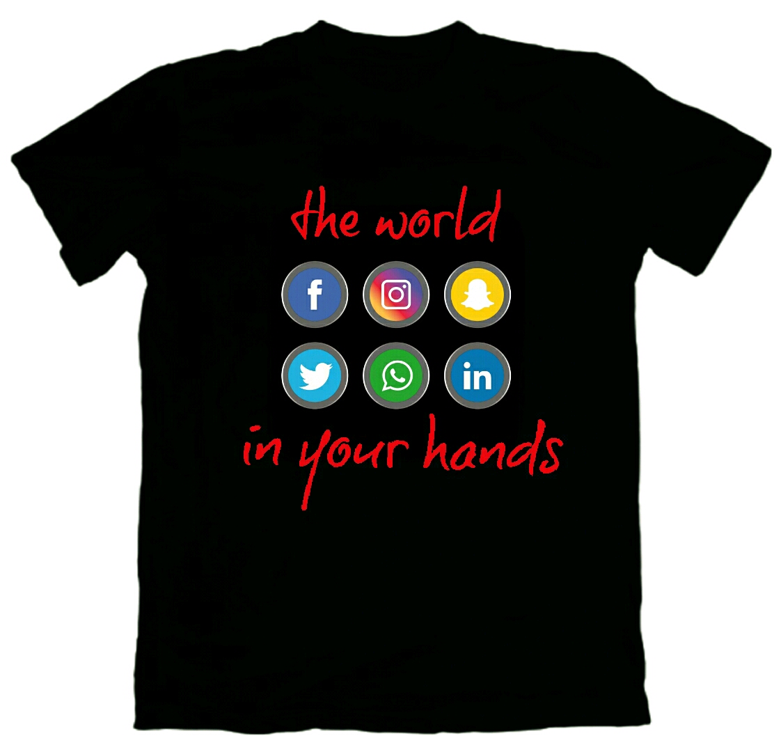1122x1080 Social Media Icon Collections T Shirts Design