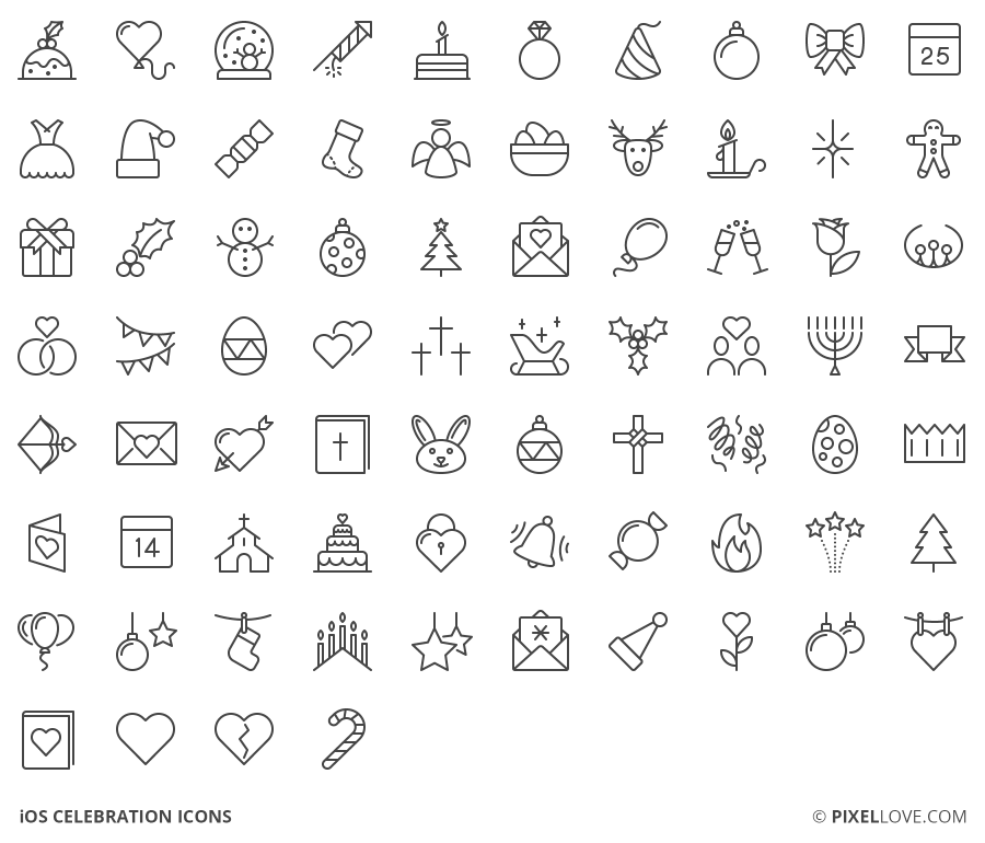 900x770 A Set Of Ios Tab Bar Icons, Toolbar Icons And Touch Icons