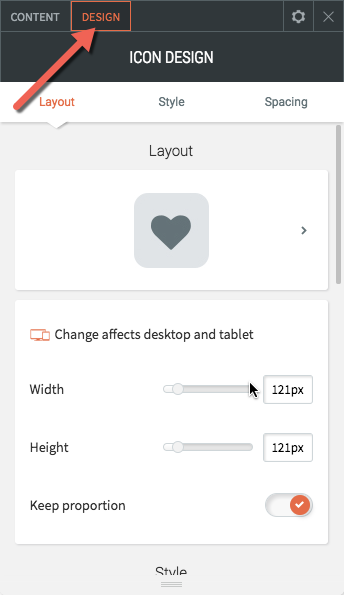 344x595 Add Icon Widget Duda Support