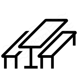 256x256 Iconexperience I Collection Beer Garden Table Icon
