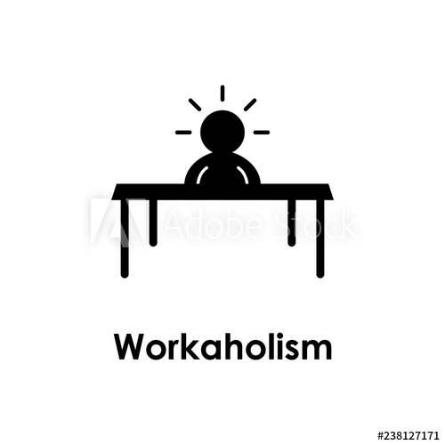 500x500 Table, Worker, Workaholic Icon One Of Business Icons For Websites
