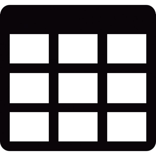 626x626 Database Table Icon