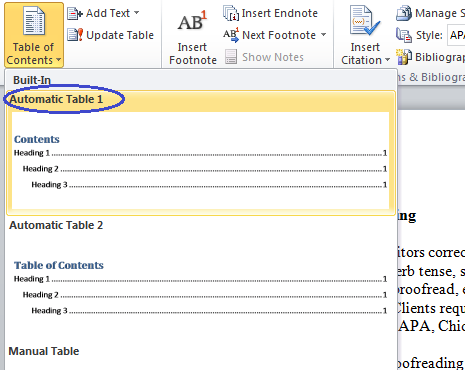 465x370 Microsoft Table Of Contents Word