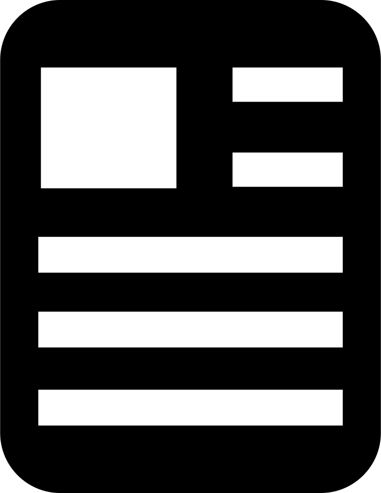 758x980 Table Of Contents Png Icon Free Download