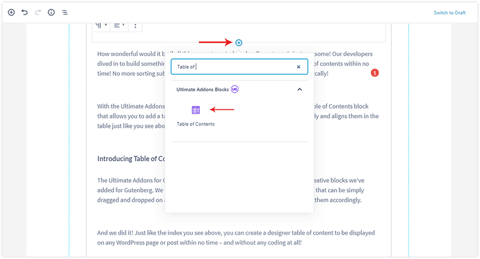 956x516 Table Of Content Block