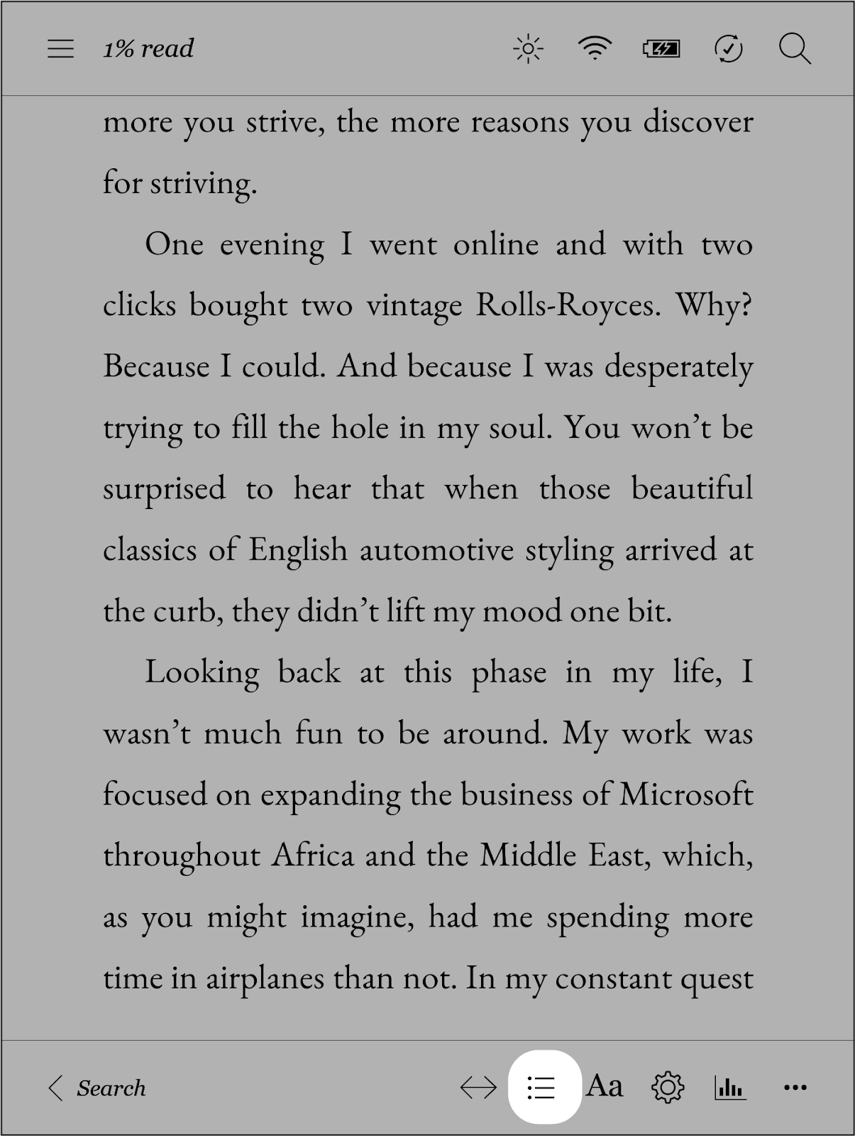 1205x1600 View The Table Of Contents On Your Kobo Ereader Rakuten Kobo