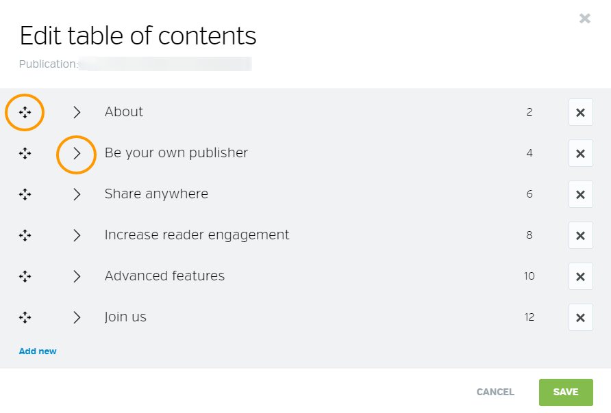 892x604 How Can I Add And Edit My Publication's Table Of Contents