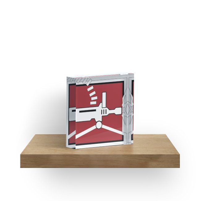 650x650 Tachanka Icon Acrylic Blocks