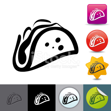 440x440 Taco Icon Solicosi Series Stock Vector