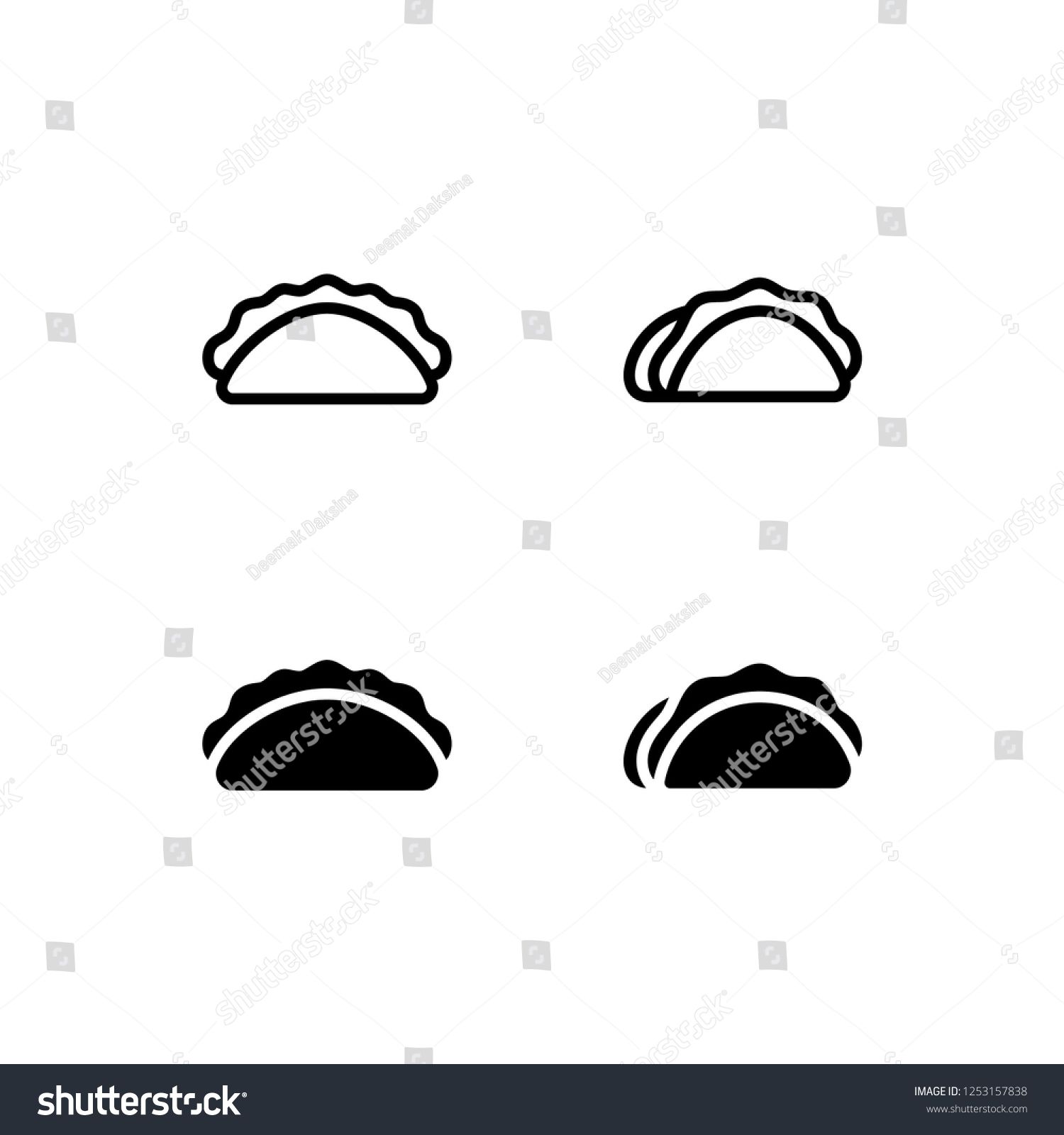 1500x1600 Taco Icon Design Taco, Tortilla, Mexican Food, Tacos, Lunch, Icon